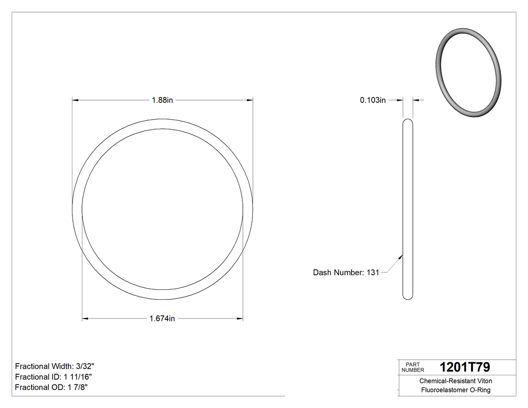 Technical drawing - 1201T79